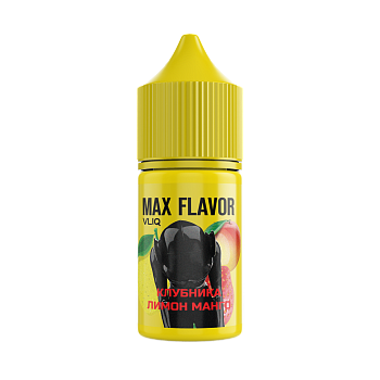 Жидкость для ЭСДН MAX Flavor "Клубника Лимон Манго" 27мл 0мг.